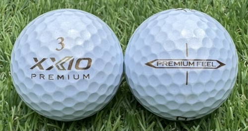 XXIO ゼクシオ  PREMIUM FEEL 2022年モデル 2022年モデル◇12球【A級ランク】ゴールド ロストボール