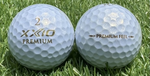 XXIO ゼクシオ  PREMIUM FEEL 2020年モデル 2022年モデル◇12球【A級ランク】ゴールド ロストボール