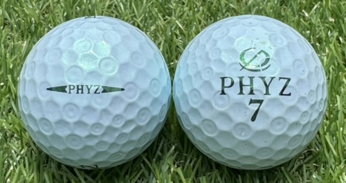 BRIDGESTONE ブリヂストン PHYZ5 2013年モデル◇12球【AB級ランク】パールグリーン ロストボール
