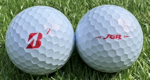 BRIDGESTONEブリヂストン TOUR B JGR 2021年モデル ◇12球【SA級ランク】パールピンク ロストボール