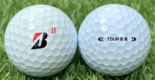 BRIDGESTONE ブリヂストン TOUR B X 2024年モデル◇12球【AB級ランク】コーポレート ロストボール