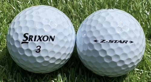 SRIXONスリクソン Z-STAR  2021年モデル◇12球【A級ランク】WHITE　ロストボール