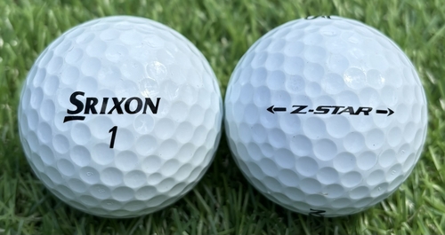 DUNLOP SRIXON スリクソン Z‐STAR 2017年モデル◇12球【AB級ランク】WHITE ロストボール