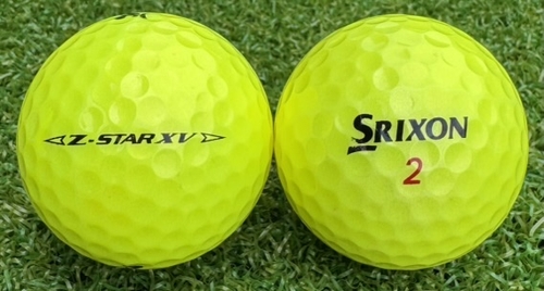 SRIXONスリクソン Z-STAR XV 2023年モデル◇12球【AB級ランク】YELLOW ロストボール