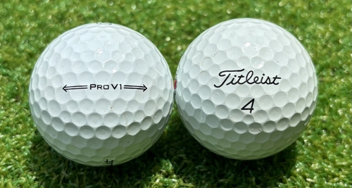 Titleist タイトリスト PRO v1 2021年モデル◇12球【B級ランク】WHITE ロストボール