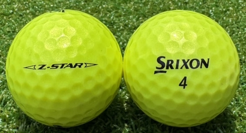 SRIXONスリクソン Z-STAR 2023年モデル◇12球【A級ランク】YELLOW ロストボール
