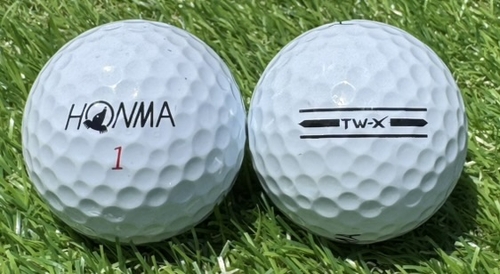 HONMA TW-X 2021年モデル◇12球  【SA級ランク】WHITE　ロストボール