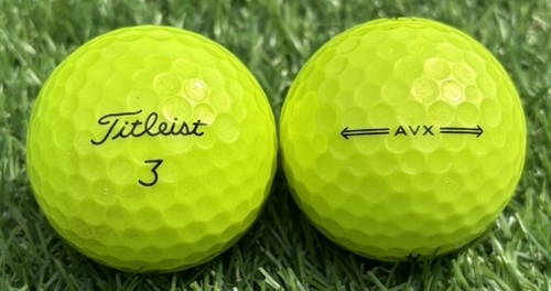 Titleist タイトリスト AVX 2022年モデル◇12球【AB級ランク】YELLOW ロストボール