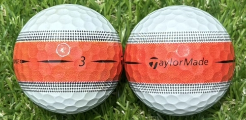 TaylorMade テーラーメイド TOUR RESPONSE  STRIPE◇12球【AB級ランク】ORANGE ロストボール