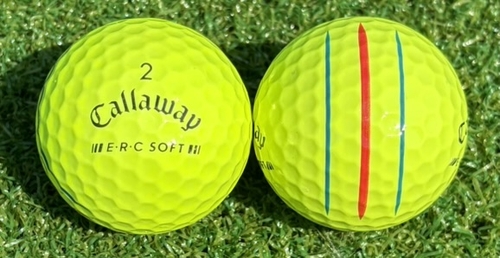 Callaway キャロウェイ ERC SOFT  2023年モデル◇12球【SA級ランク】YELLOW ロストボール