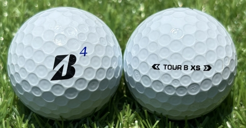 BRIDGESTONE ブリヂストン TOUR B XS 2024年モデル◇12球【B級ランク】WHITE ロストボール