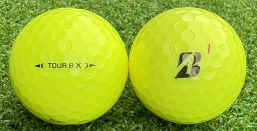 BRIDGESTONE ブリヂストン TOUR B X 2022年モデル◇12球【SA級ランク】YELLOW ロストボール