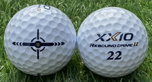XXIO ゼクシオ REBOUND DRIVE Ⅱ2023年モデル◇12球【SA級ランク】WHITE ロストボール
