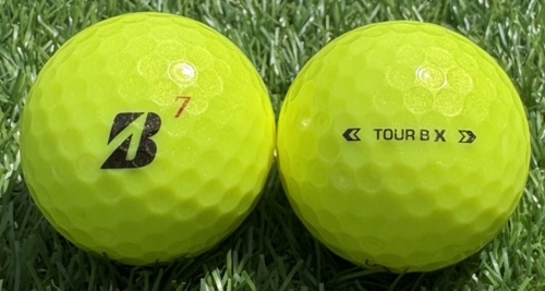 BRIDGESTONE ブリヂストン TOUR B X 2024年モデル◇12球【A級ランク】YELLOW ロストボール