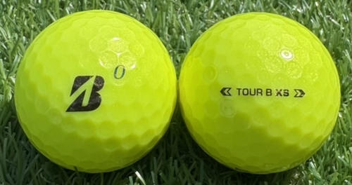 BRIDGESTONE ブリヂストン TOUR B XS 2024年モデル◇12球【A級ランク】YELLOW ロストボール