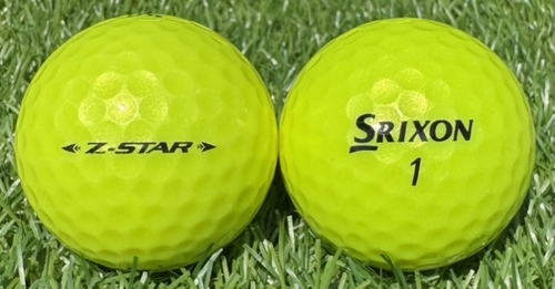 SRIXONスリクソン Z-STAR 2021年モデル◇12球【SA級ランク】YELLOW　ロストボール
