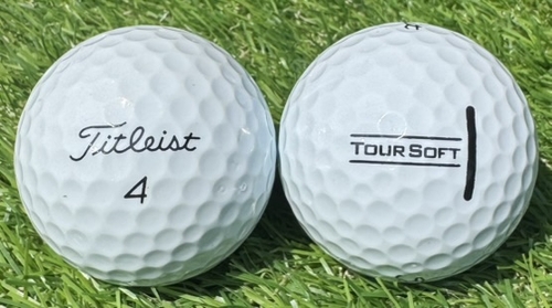 Titleist タイトリスト TOUR SOFT 2022年モデル◇12球【SA級ランク】WHITE ロストボール