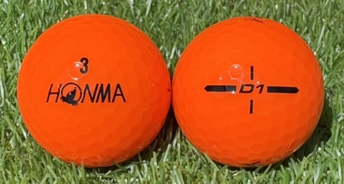 HONMA D1 2024年モデル◇24球【S級ランク】ORANGE ロストボール