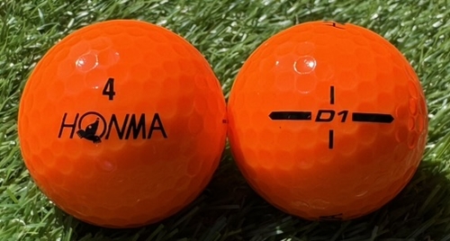 HONMA D1 2024年モデル◇24球【A級ランク】ORANGE　ロストボール