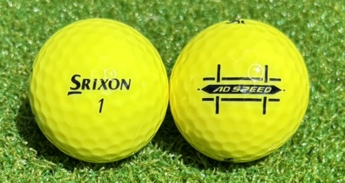 SRIXONスリクソン AD SPEED 2022年モデル◇12球【SA級ランク】YELLOW ロストボール