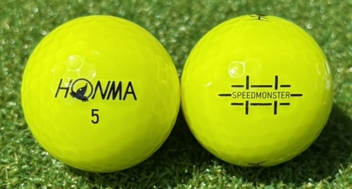 HONMA D1 SPEEDMONSTER 2021年モデル◇12球  【S級ランク】WHITE　ロストボール