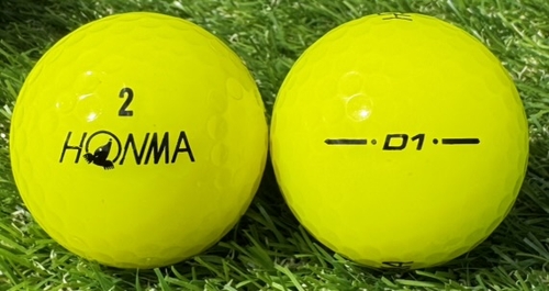 HONMA D1 2018年モデル◇24球  【A級ランク】YELLOW　ロストボール