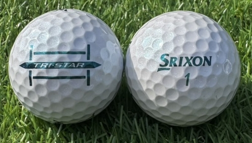 SRIXONスリクソン TRI-STAR 2024年モデル◇12球【SA級ランク】ロイヤルグリーン　ロストボール