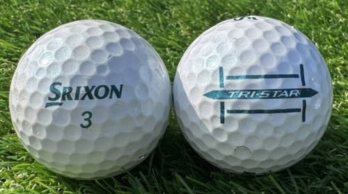 SRIXONスリクソン TRI-STAR 2024年モデル◇12球【AB級ランク】ロイヤルグリーン　ロストボール