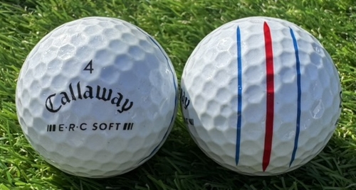 Callaway キャロウェイ ERC SOFT 2023年モデル◇12球【B級ランク】WHITE ロストボール