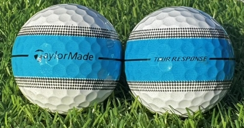 TaylorMade テーラーメイド TOUR RESPONSE  STRIPE 2025年モデル◇12球【A級ランク】BLUE ロストボール