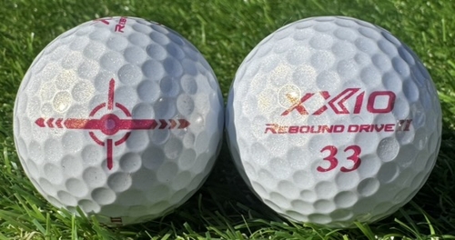 XXIO ゼクシオ REBOUND DRIVEⅡ 2023年モデル◇12球【A級ランク】プレミアムピンク ロストボール