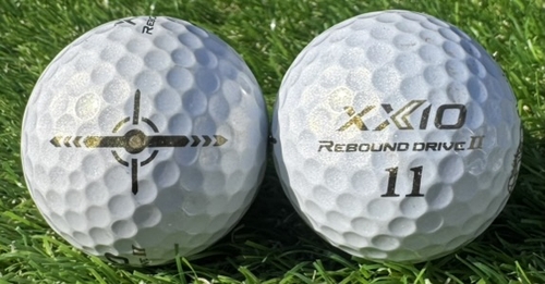 XXIO ゼクシオ REBOUND DRIVE Ⅱ2023年モデル◇12球【AB級ランク】プレミアムホワイト  ロストボール