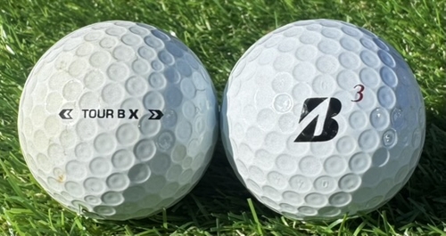 BRIDGESTONE ブリヂストン TOUR B X 2024年モデル◇12球【Ｂ級ランク】WHITE ロストボール
