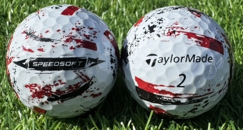 TaylorMade テーラーメイド SPEED SOFT 2024年モデル◇12球【A級ランク】RED ロストボール