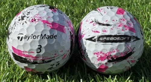 TaylorMade テーラーメイド SPEED SOFT 2024年モデル◇12球【A級ランク】PINK ロストボール