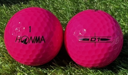 HONMA D1 2022年モデル◇24球  【SA級ランク】PINK　ロストボール