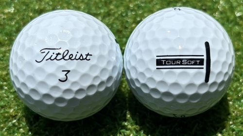 Titleist タイトリスト TOUR SOFT 2024年モデル◇12球【A級ランク】WHITE ロストボール