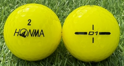 HONMA D1 2024年モデル◇24球【S級ランク】YELLOW ロストボール