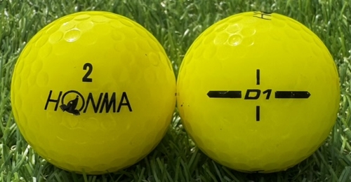 HONMA D1 2024年モデル◇24球【AB級ランク】YELLOW ロストボール