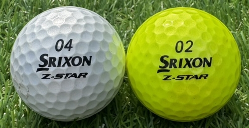 SRIXONスリクソン Z-STAR 2021年モデル◇12球【AB級ランク】DIVIDE W/Y ロストボール