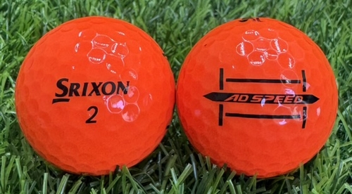 SRIXONスリクソン AD SPEED 2024年モデル◇12球【SA級ランク】ORANGE　ロストボール