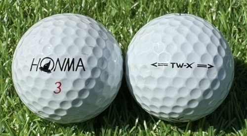 HONMA TW-X 2019年モデル◇12球  【AB級ランク】WHITE　ロストボール