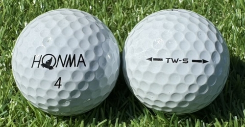 HONMA TW-S 2018年モデル◇12球  【A級ランク】WHITE　ロストボール