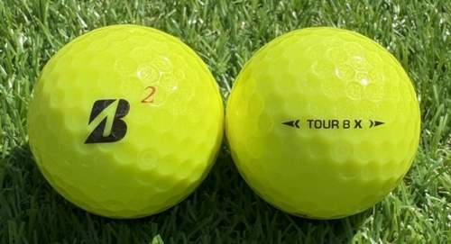 BRIDGESTONE ブリヂストン TOUR B X 2022年モデル◇12球【AB級ランク】YELLOW ロストボール