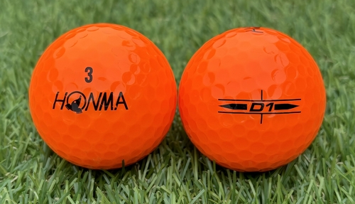 HONMA D1 2022年モデル◇24球【A級ランク】ORANGE　ロストボール