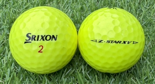 SRIXONスリクソン Z-STAR XV 2023年モデル◇12球【A級ランク】YELLOW ロストボール